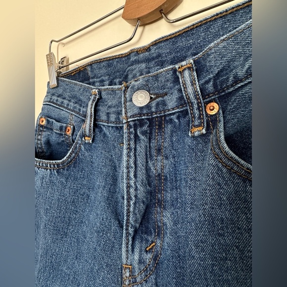 Levi 516 - Jeans Straight Fit - Medium to Dark Wash Denim - Size 30x30 - Picture 3 of 10